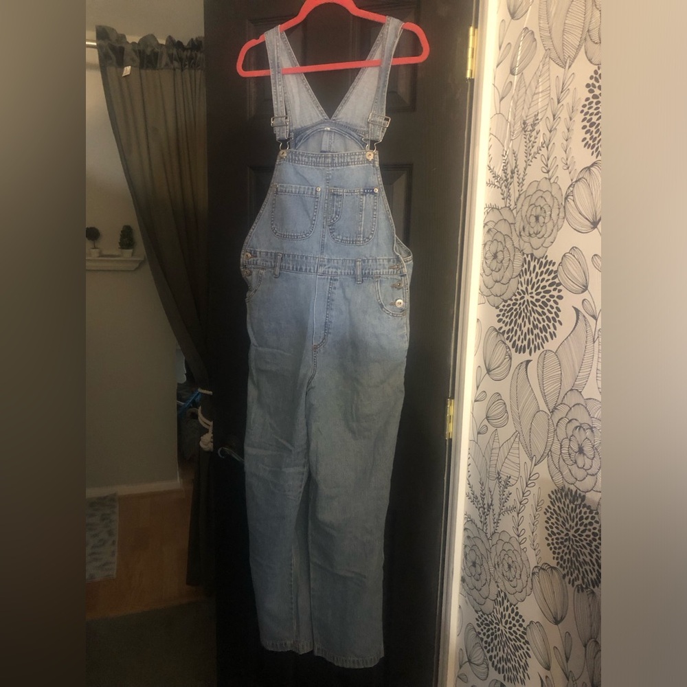 Denim overalls